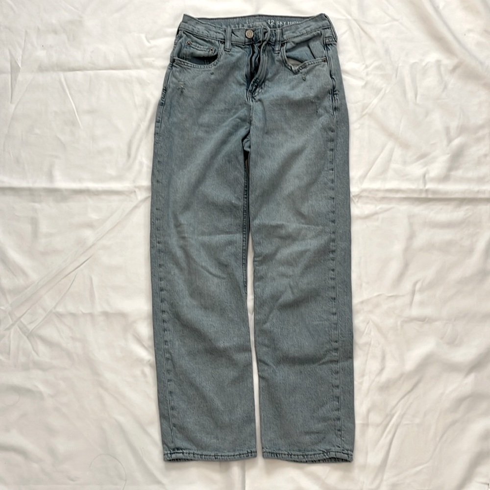 Gap Teen Sky High Loose jeans. Girls size 12.